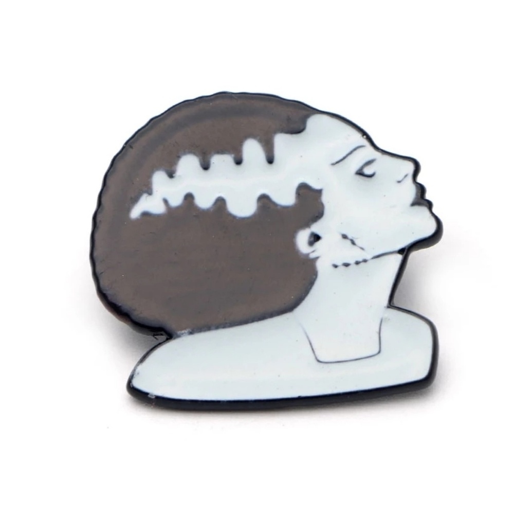 Bride of Frankenstein Pin Mary Shelley Enamel Pin